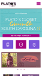 Mobile Screenshot of platosclosetgreenville.com